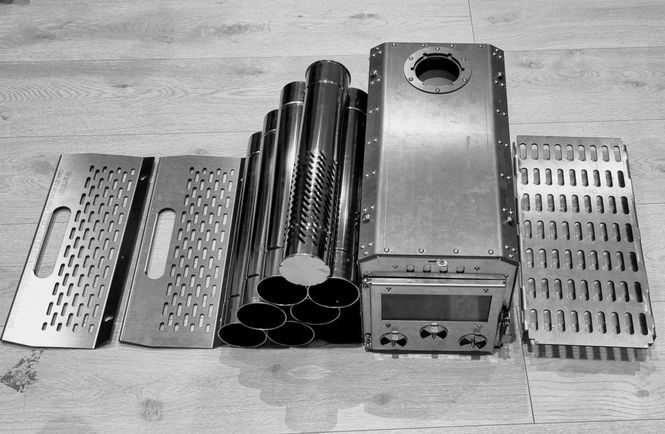 Main Image NORTENT - Rostfri kamin ink. skorsten 2.6m