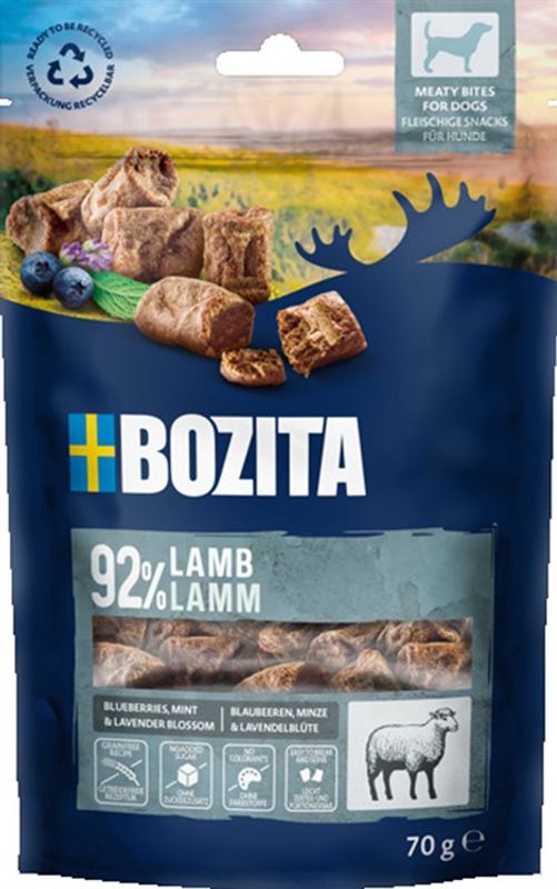 Bozita Snacks Meaty Bites Lamb 70 g