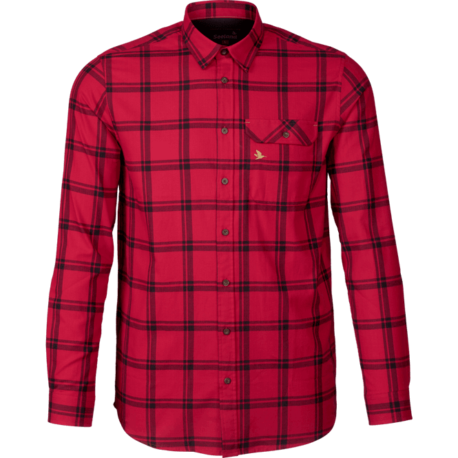 Huvudbild SEELAND - Highseat skjorta i röd färg